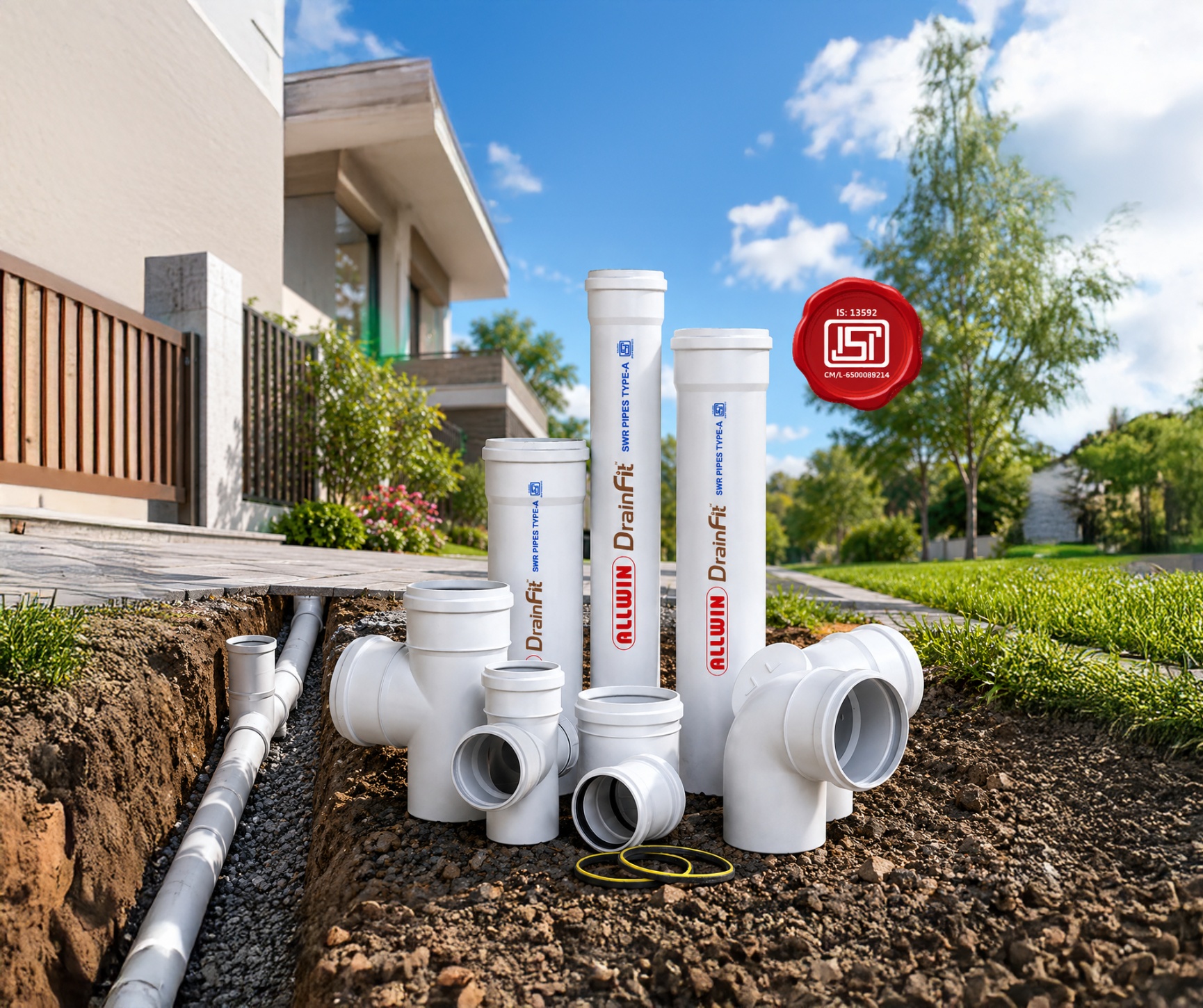 Allwin Drain-Fit SWR Pipes Type A