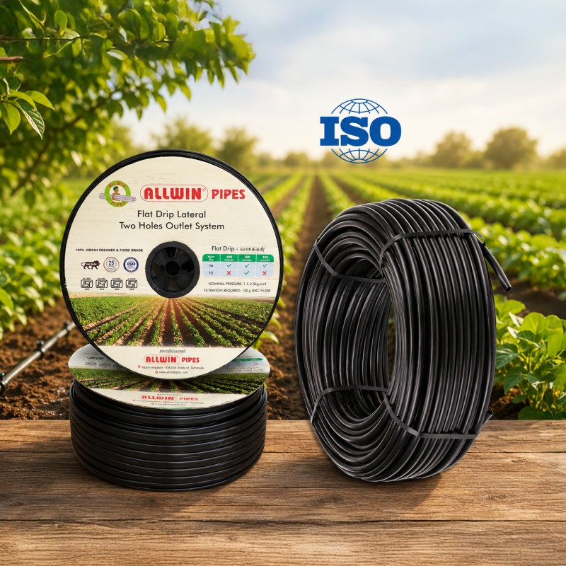 Round Drip Irrigation Pipes
