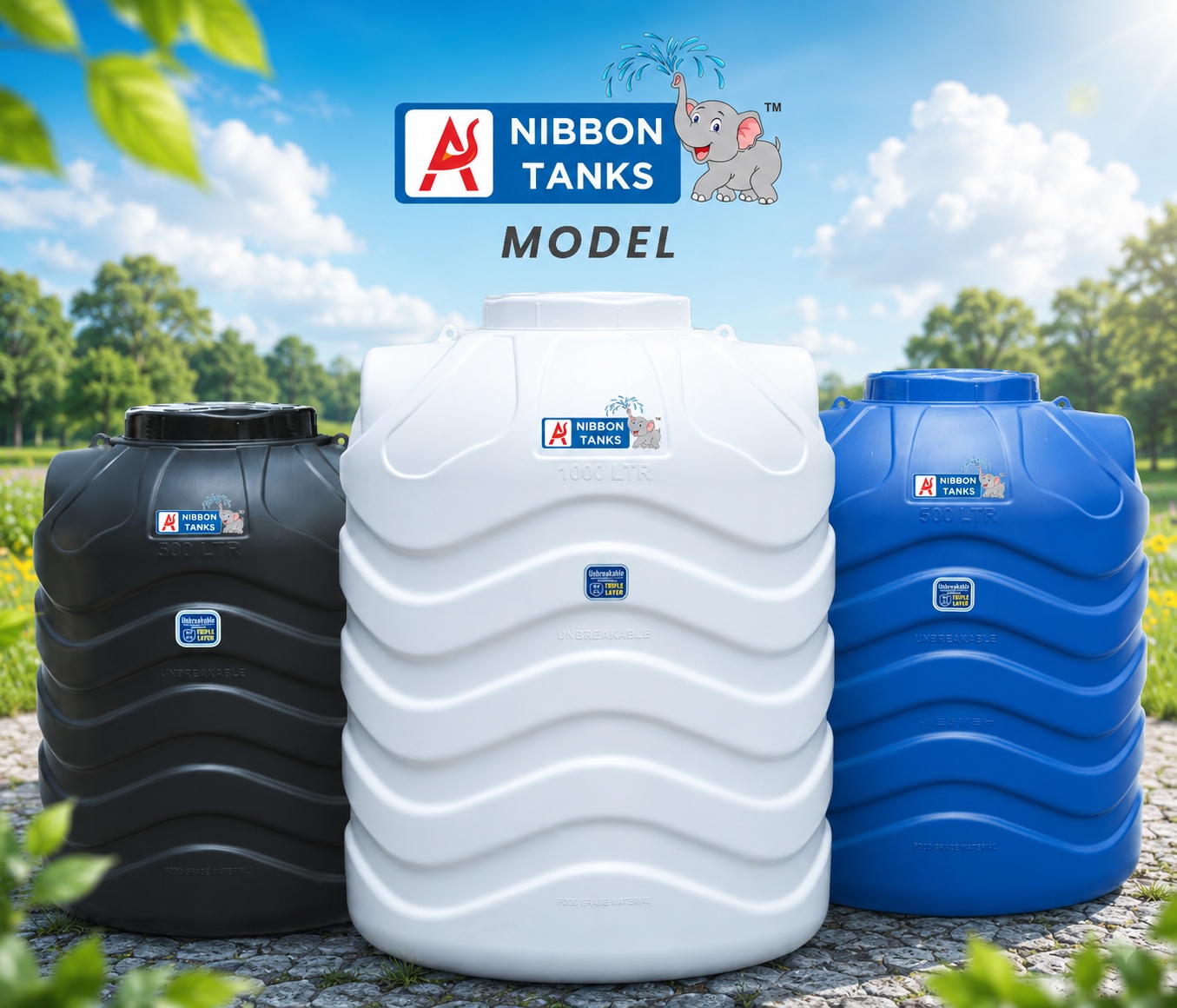 Allwin Nibbon Model water tank placeholder